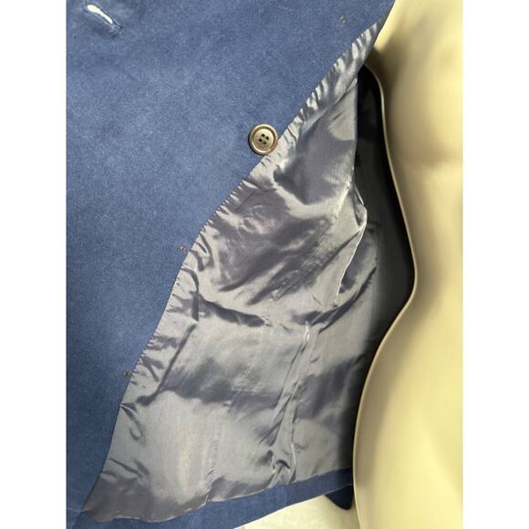 J. Crew Womens Double-Breasted Lightweight Jacket Navy Blue Size 10 - Picture 5 of 7